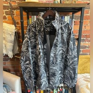 Michael Kors Leaf Pattern Jacket